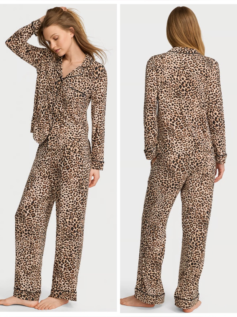 Victoria’s Secret Leopard Print Pajama Set
